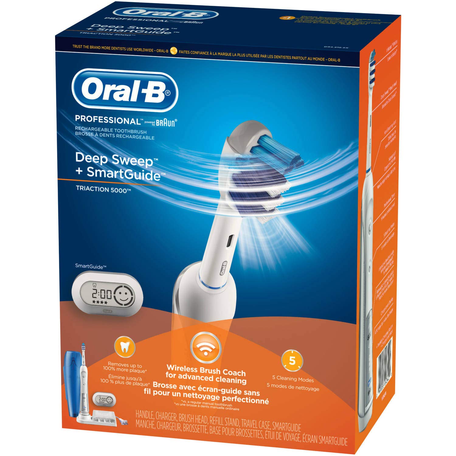 Amazon.com: Oral-B Deep Sweep Electric Toothbrush, Ed-ko-43, 1